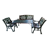Garden furniture or veranda comprising 4 rooms