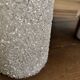 Vintage Scandinavian chandelier 6 lights – Wood and frosted Perspex – 1960s/70s