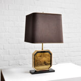 Lampe de Table dorée 23CT Gold par Georges Mathias