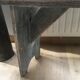 Wooden bench