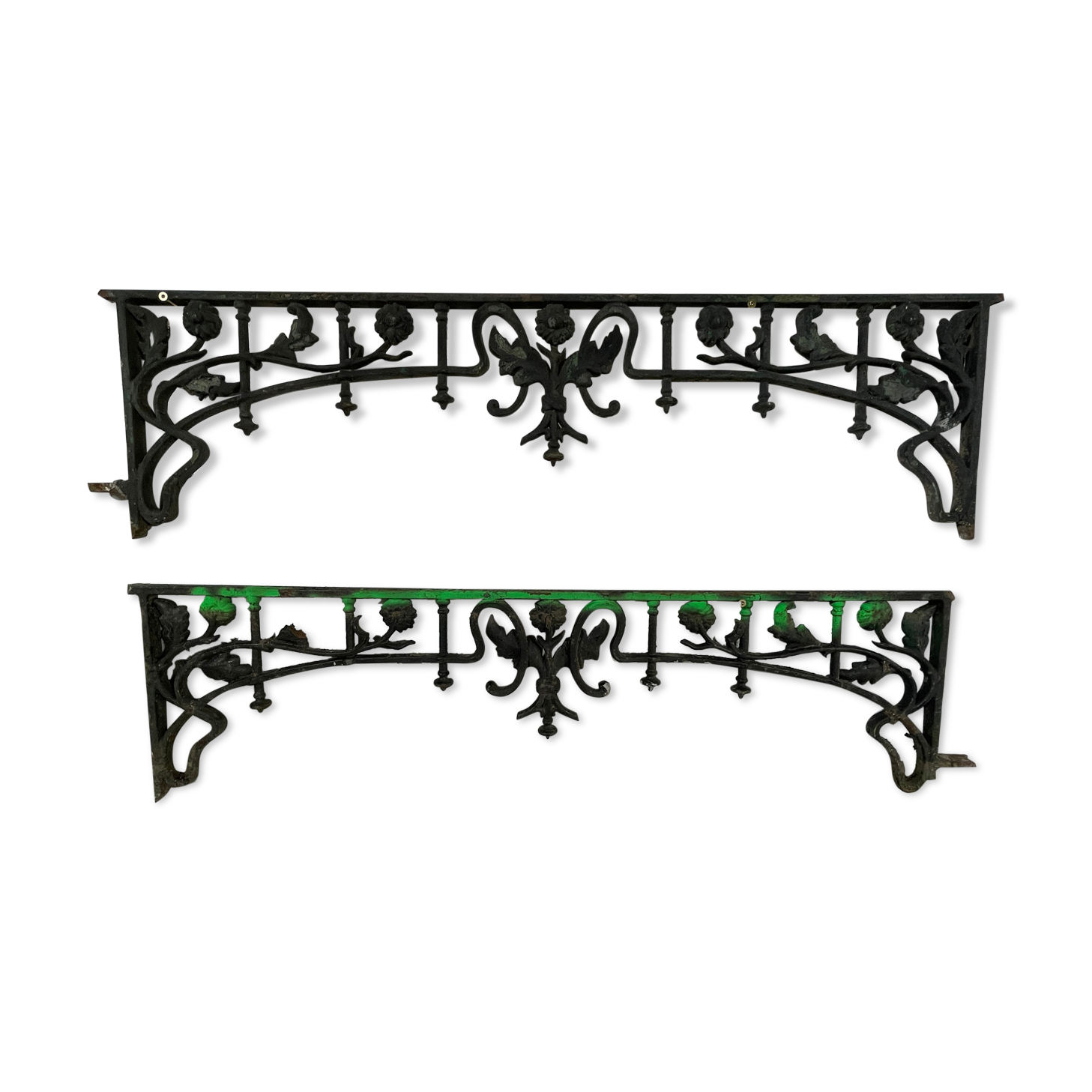 Cast iron railing