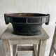 Pair of antique cast iron planters