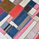 2x5 Pink & Blue Contemporary Kilim Runner Rug, 68x155Cm