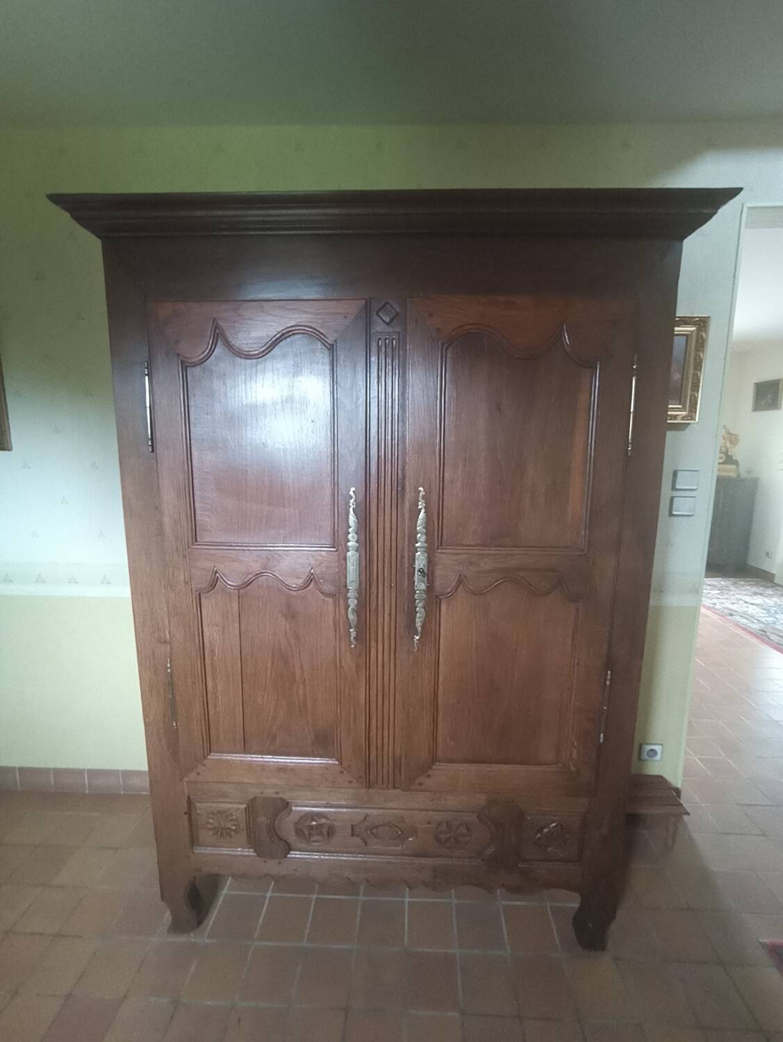 Armoire en chêne 1843