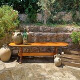 Banc de ferme en bois