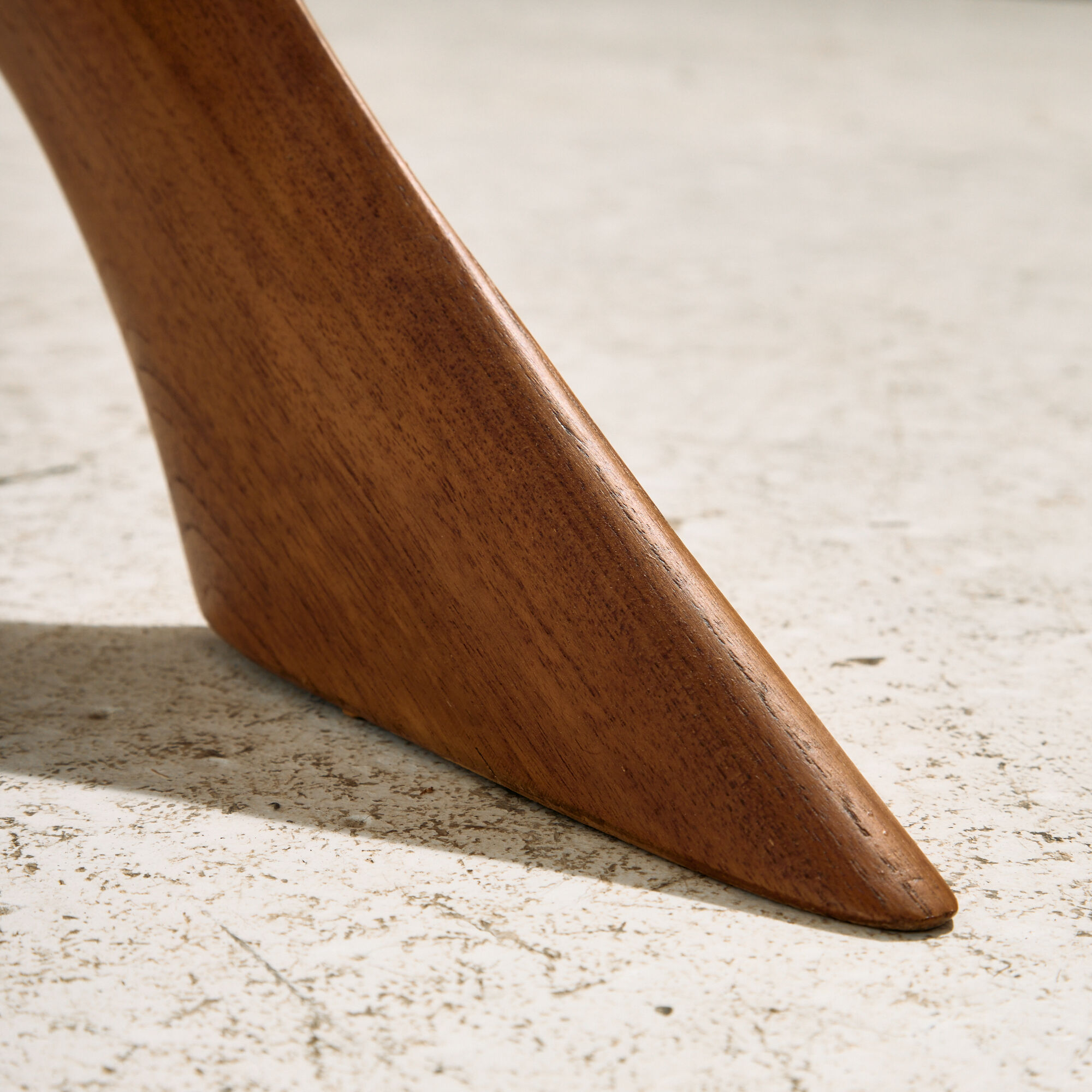 Table basse en teck Condor par Fredrik Schriever-Abeln pour Örebro Glas