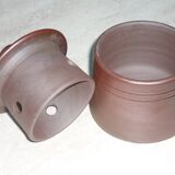 Stoneware butter pot