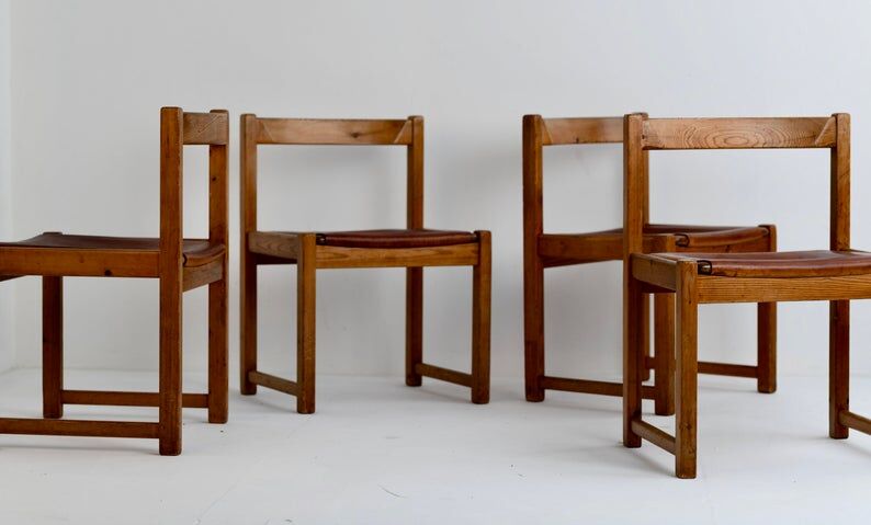 Chaises par Ate Van Apeldoorn années 1960