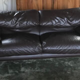 Luxury leather sofa 2 places