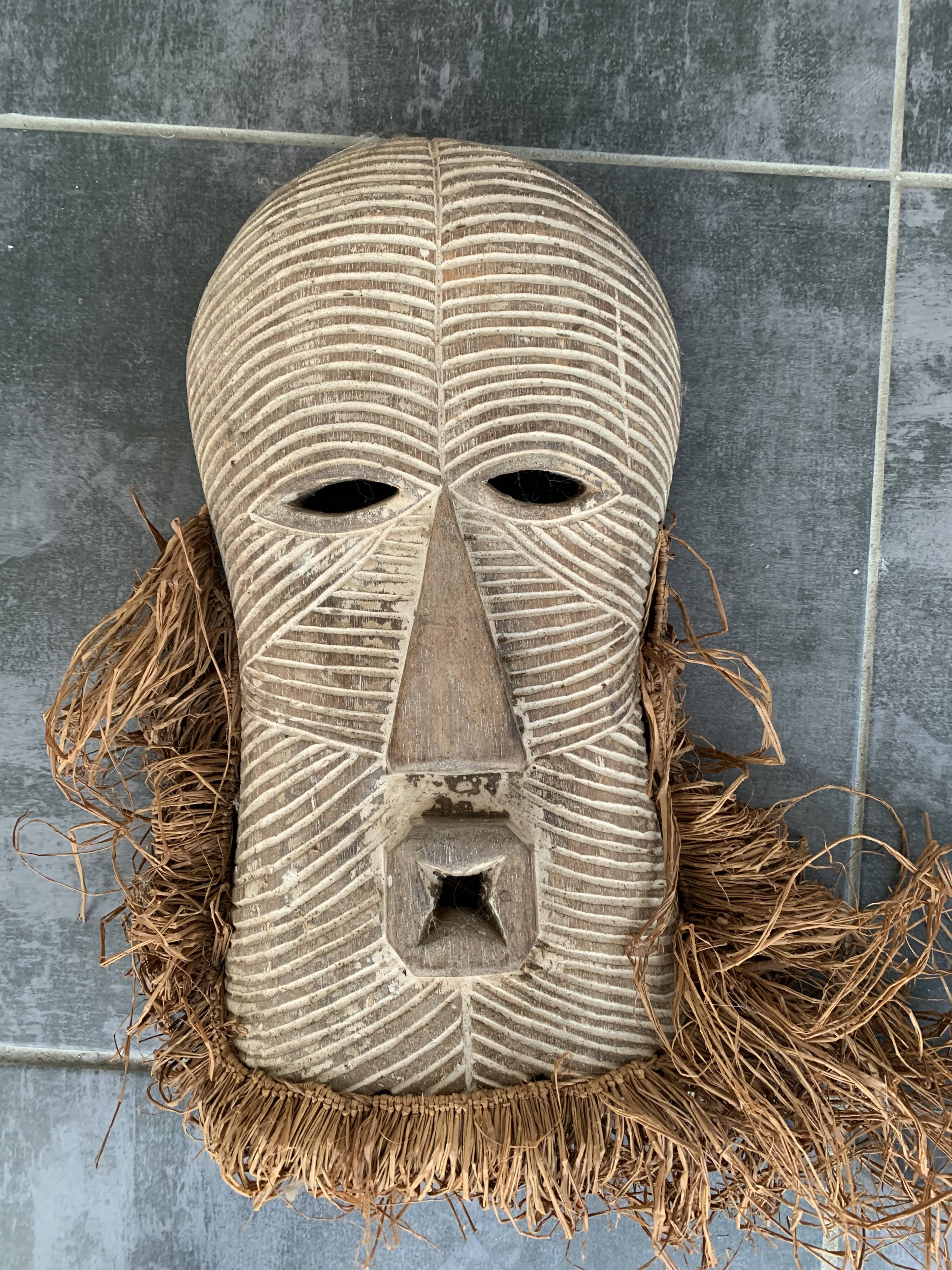 African ceremonial mask