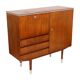 Meuble bar, buffet en placage de teck, années 1960