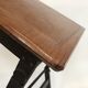 Bureau industriel des années 70 Pays-Bas Marko Galvanitas avec sa chaise