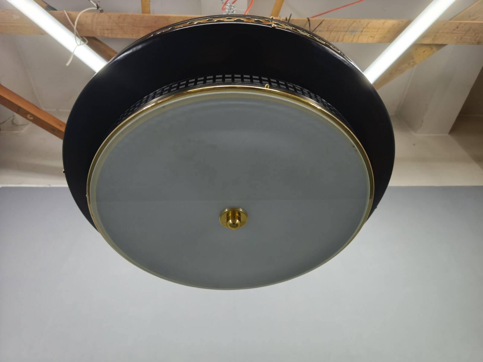 UFO Chandelier by Ludib Bratislava, 1960s