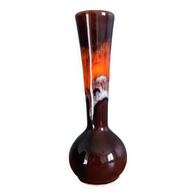 Vase soliflore Vallauris signé FPP Faïences et poteries de Provence