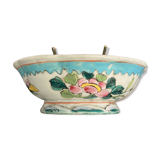 Coupe Plate Empty Pocket Family Rose Celadon Porcelain Peranakan Qing