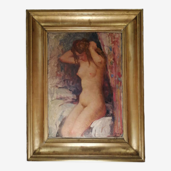 Tableau femme nue de Louis Azéma