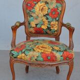 Rococo lounge in Walnut style Louis XV