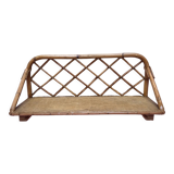 Etagere en rotin vintage