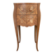 Antique marquetry bedside table / chest of drawers – Louis XV style