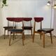 4 chairs restored