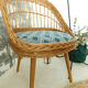 Lounge set in rattan 70s