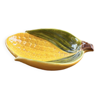 Large ceramic “corn” dish