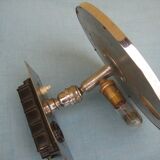 Vintage mirror grinding and illuminating