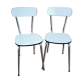 Lot de 2 chaises formica
