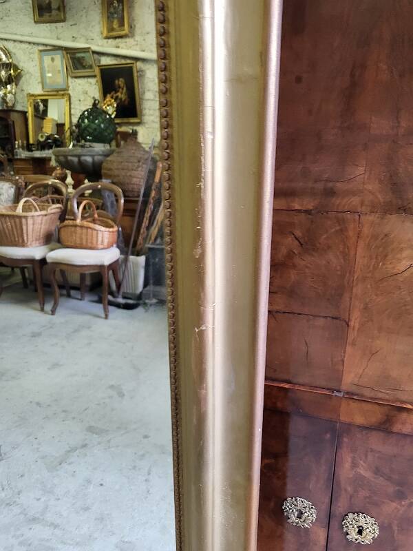 Antique louis philippe pedal mirror from the 19th century