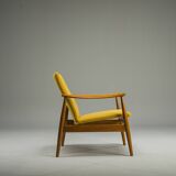 Mid-Century Danish Easy Chairs Model 138 by Finn Juhl for France & Søn, 19
