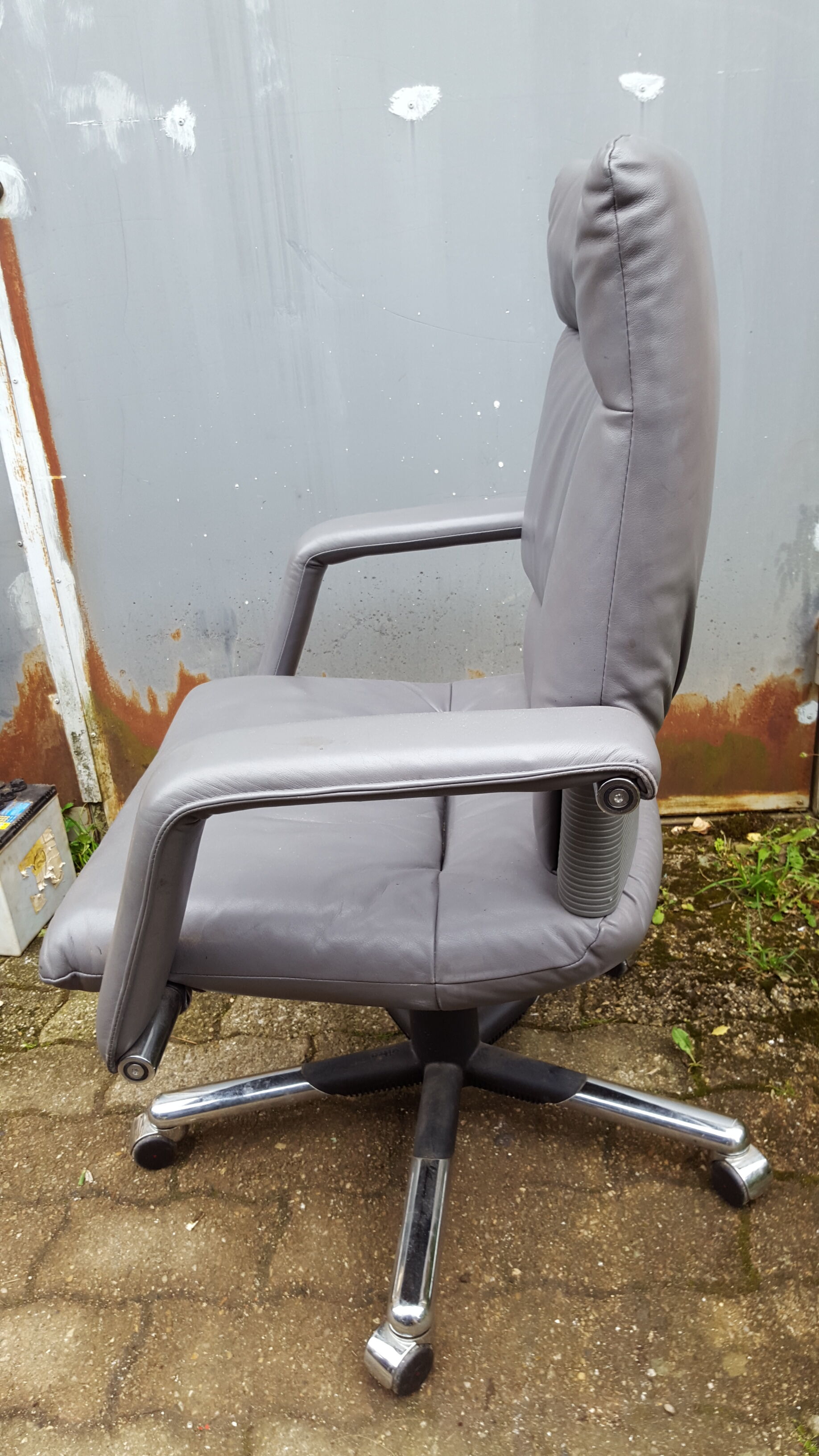 Mario Bellini leather office chair edition Vitra