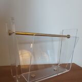 David Lange magazine holder in plexiglas