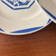 Set of 6 flat plates KG Lunéville Fructidor model – earthenware frui