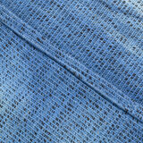 Blue oversize turkish rug 357x270cm