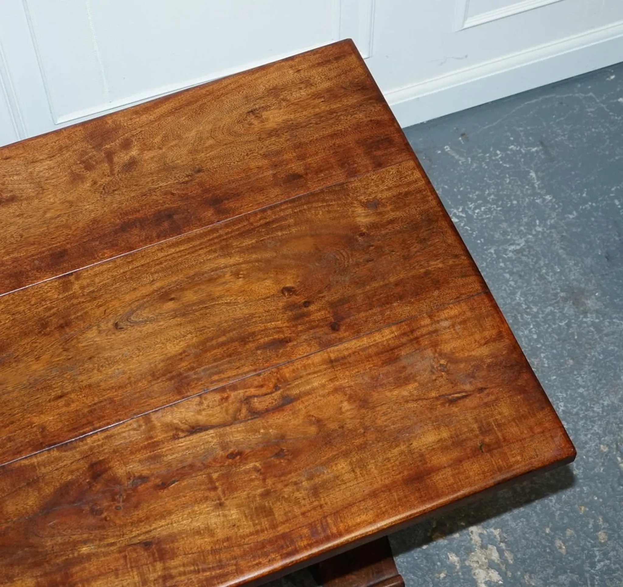Vintage Rectangular Dining Table in Hardwood