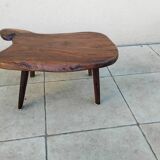 Vintage solid ornate coffee table