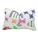 Handmade cushion cover in Berber wool Moroccan Kilim cushion 60x40
