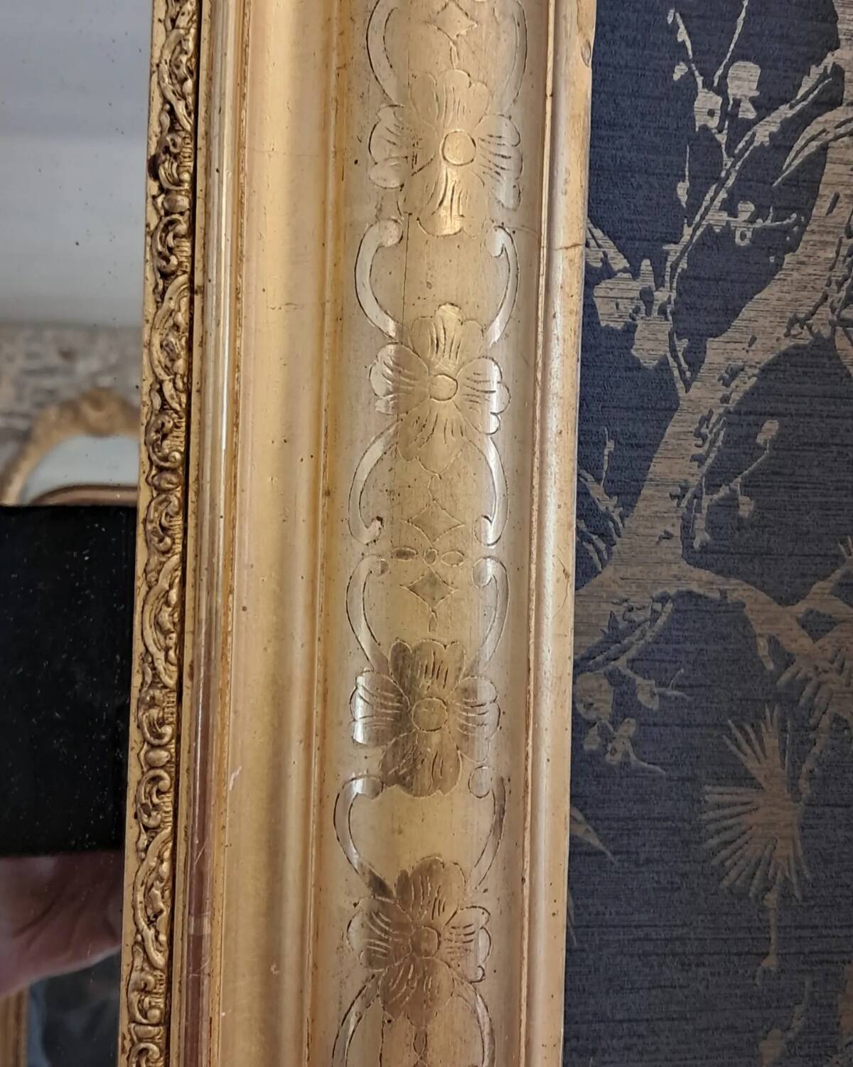 Louis Philippe period mirror 139 x 85