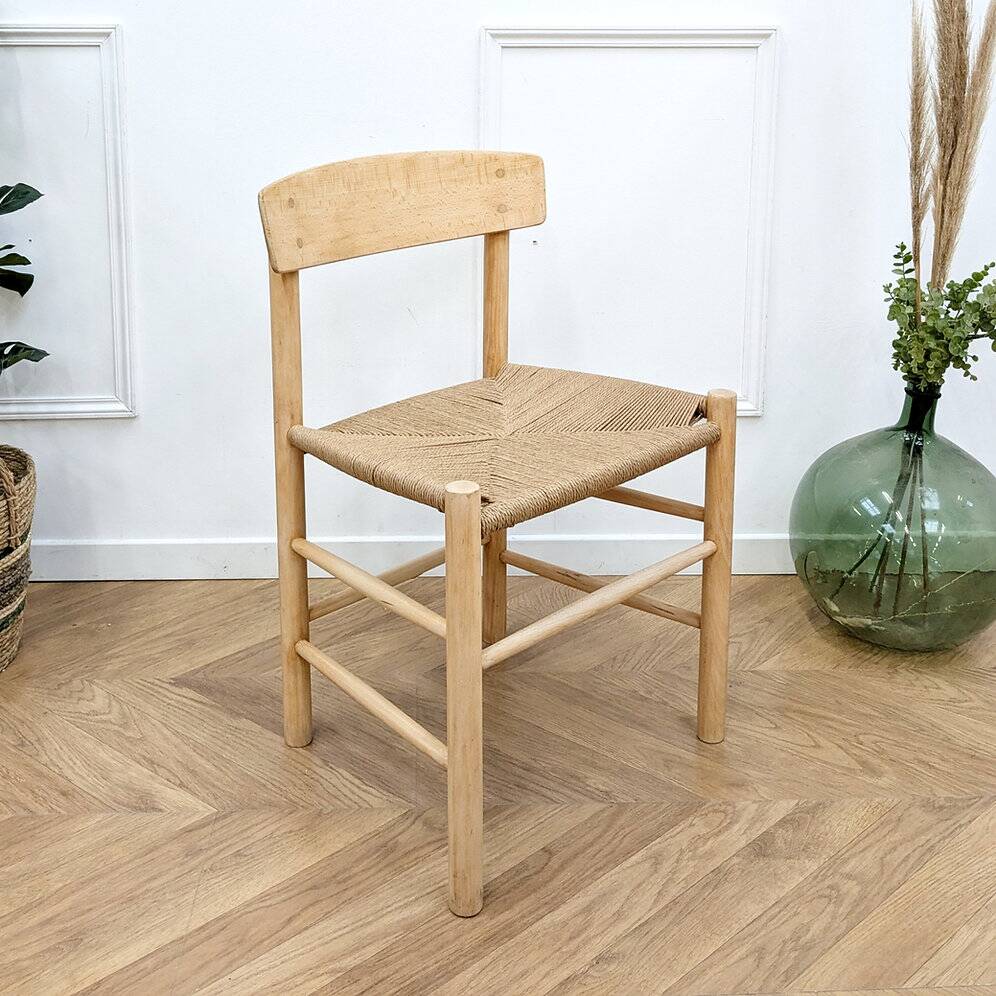 Vintage Scandinavian chair model J39 Folkestol
