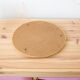 Gold art deco mirror tray 30 cm diameter