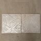 Set of 2 signed ceramic panels, still life, 1950