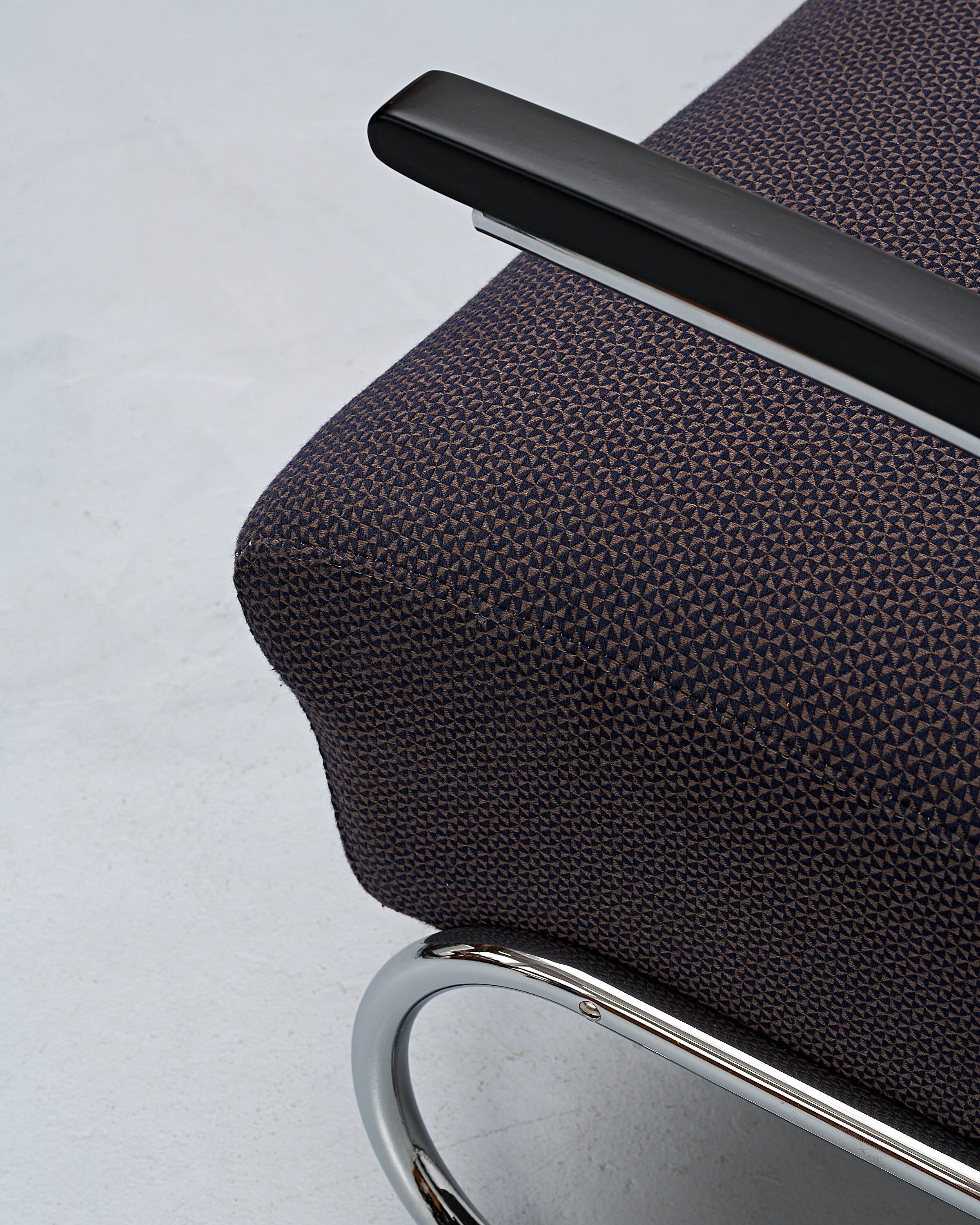 S411 Armchair attributed to W. H. Gispen for Mücke & Melder, 1930s