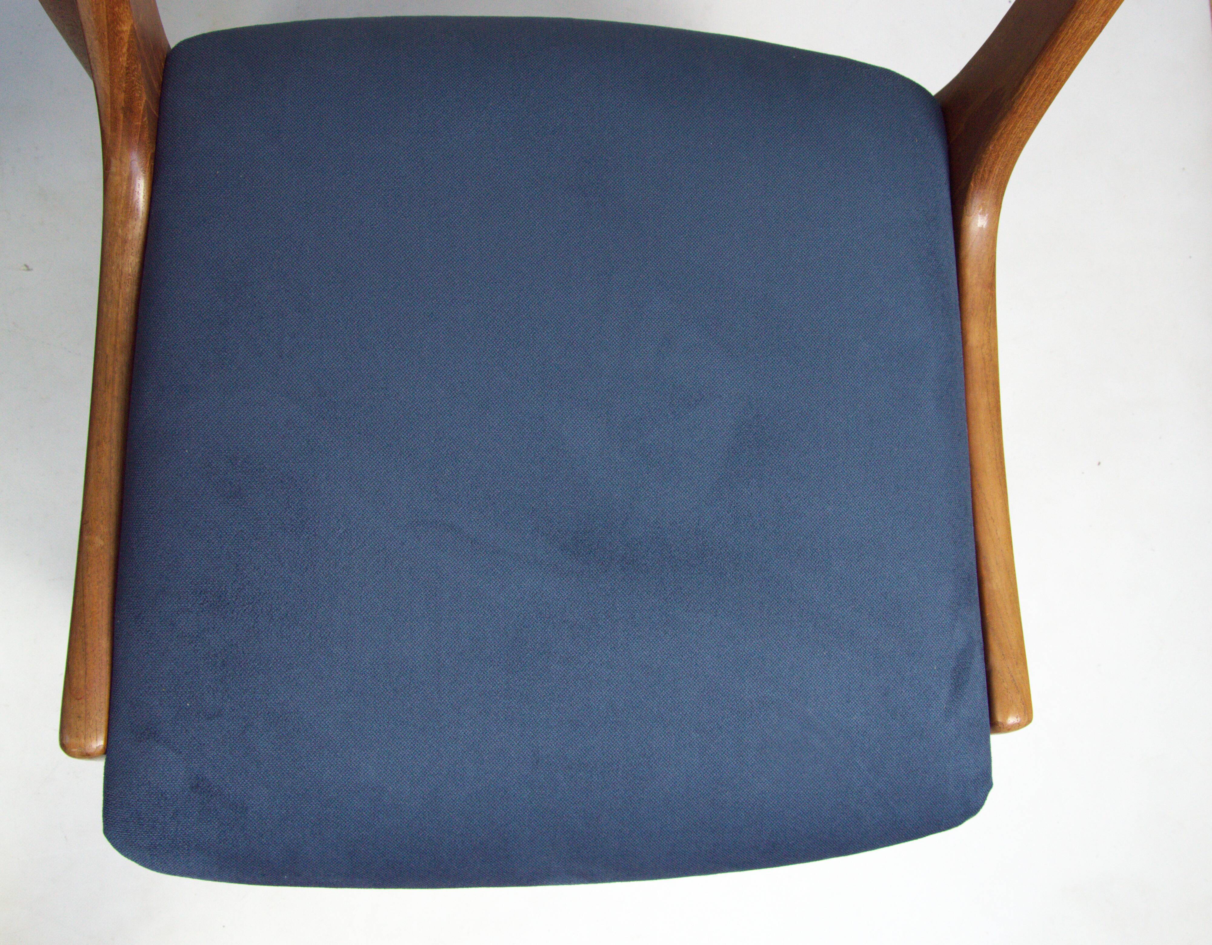 Ensemble de quatre chaises, K.S. Mobelfabrik, Danemark, années 1960