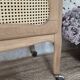 Bar cabinet / Sideboard in oak & natural caning – 1950s