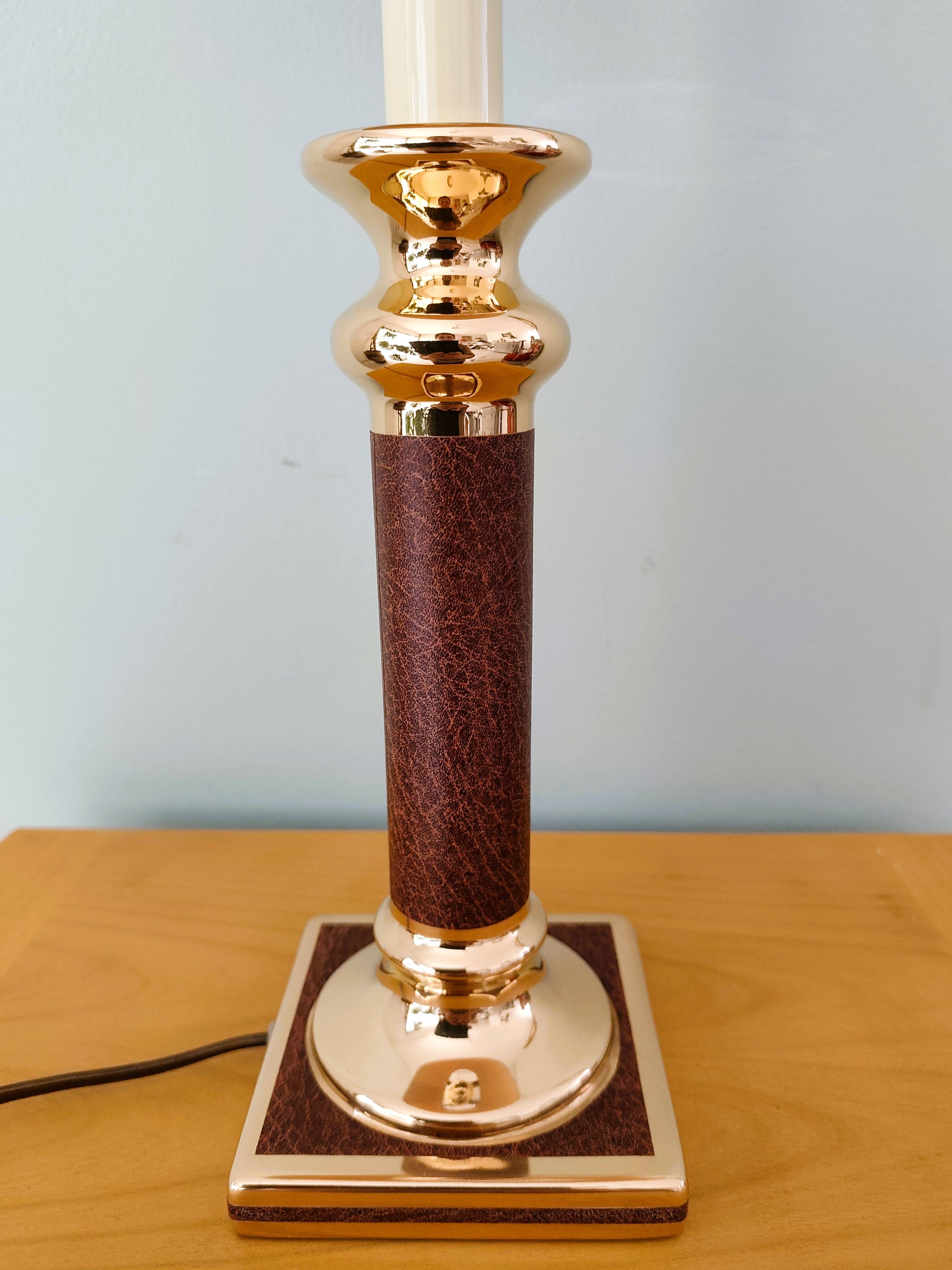 Vintage tall accent lamp