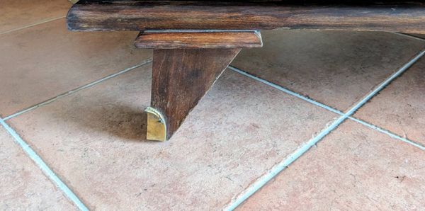 Enfilade-Buffet Vintage Louis XVI Modernisé. Marqueterie en Chevrons