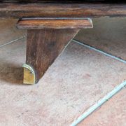 Enfilade-Buffet Vintage Louis XVI Modernised. Chevron Marquetry.
