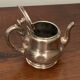 silver plated teapot