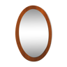 Scandinavian oval mirror