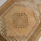 Vintage Runner Rug, 3x13 Long Faded Rug, Runner Rug, 84x398Cm